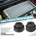 4 Pcs Rubber Pad Bushing for Honda Condenser