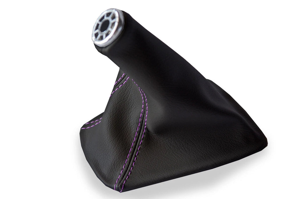 Leather Shift Boot Cover for Toyota Celica (2000–2005) - Purple Stitch