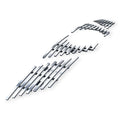 Stainless Silver Billet Grille Insert for Nissan Rogue (2014–2016)