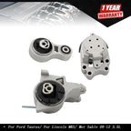 3pcs Engine Mount Kit for Ford Taurus, Lincoln MKS, Mercury Sable (2008–2012)