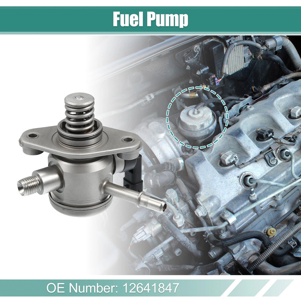 Aluminum Alloy High Pressure Fuel Pump 12641847 for Chevrolet Equinox (2010–2017)