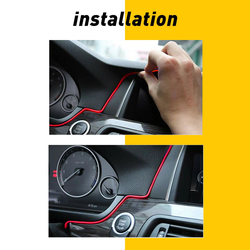 LED Interior Atmosphere Strip Light for Car (Universal Fit)