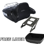 Trunk Backrest Pad Mount Rack for Harley CVO Electra Road Glide (2014–2026)