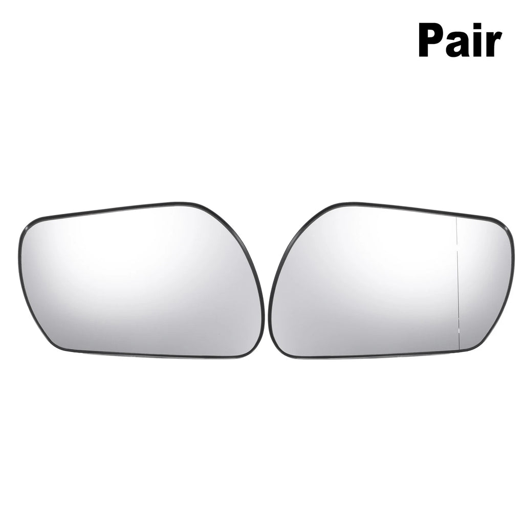 Pair Side Mirror Glass with Backing Plate for Mazda 3 6 (Non-heated)