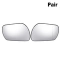 Pair Side Mirror Glass with Backing Plate for Mazda 3 6 (Non-heated)
