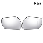 Pair Side Mirror Glass with Backing Plate for Mazda 3 6 (Non-heated)
