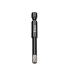 Dry Drill Bit Set for Glass Porcelain (Hex, Diamond)