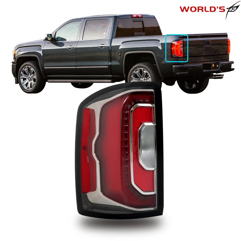 LED Tail Light Brake Lamp for GMC Sierra (2016–2018) Rear Left Side