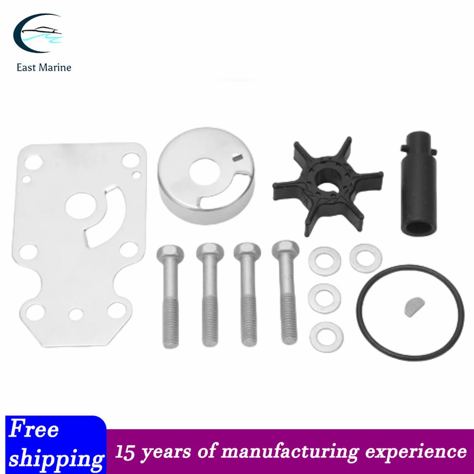 Water Pump Repair Kit for Yamaha (69G-W0078-02, 18-3475)