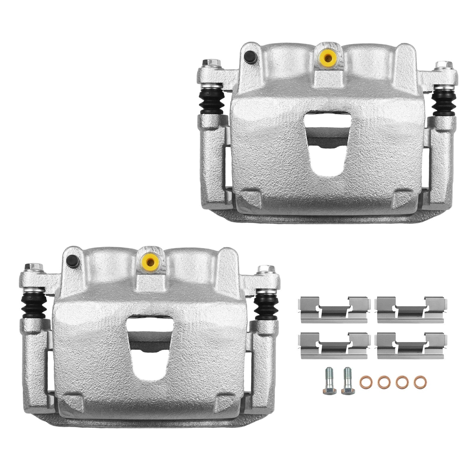 Front Brake Calipers w/ Brackets for Jeep Grand Cherokee Commander (2005–2010)