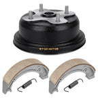 Rear Brake Drum w/Shoes Kit for Yamaha Kodiak 400 YFM400FW Grizzly 600 YFM600FWA (1993–2001)
