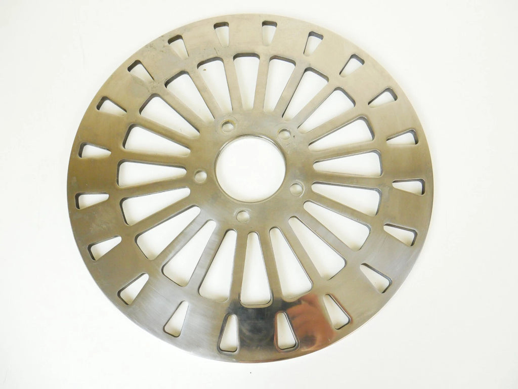 Drag Specialties Polished One-Piece Brake Rotor for Harley Touring (2008–2015)