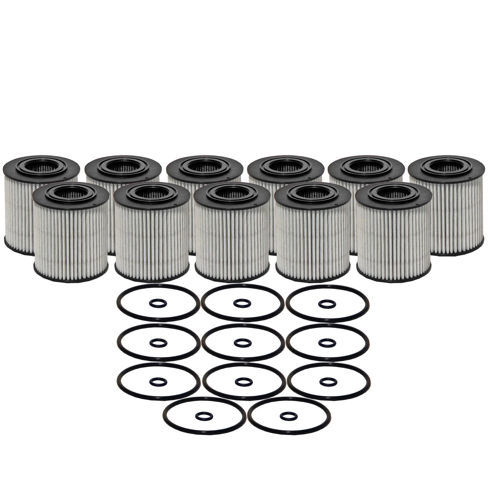 Set of 11 Engine Oil Filters for Ford Mazda Mercury L4 (Wix XP)