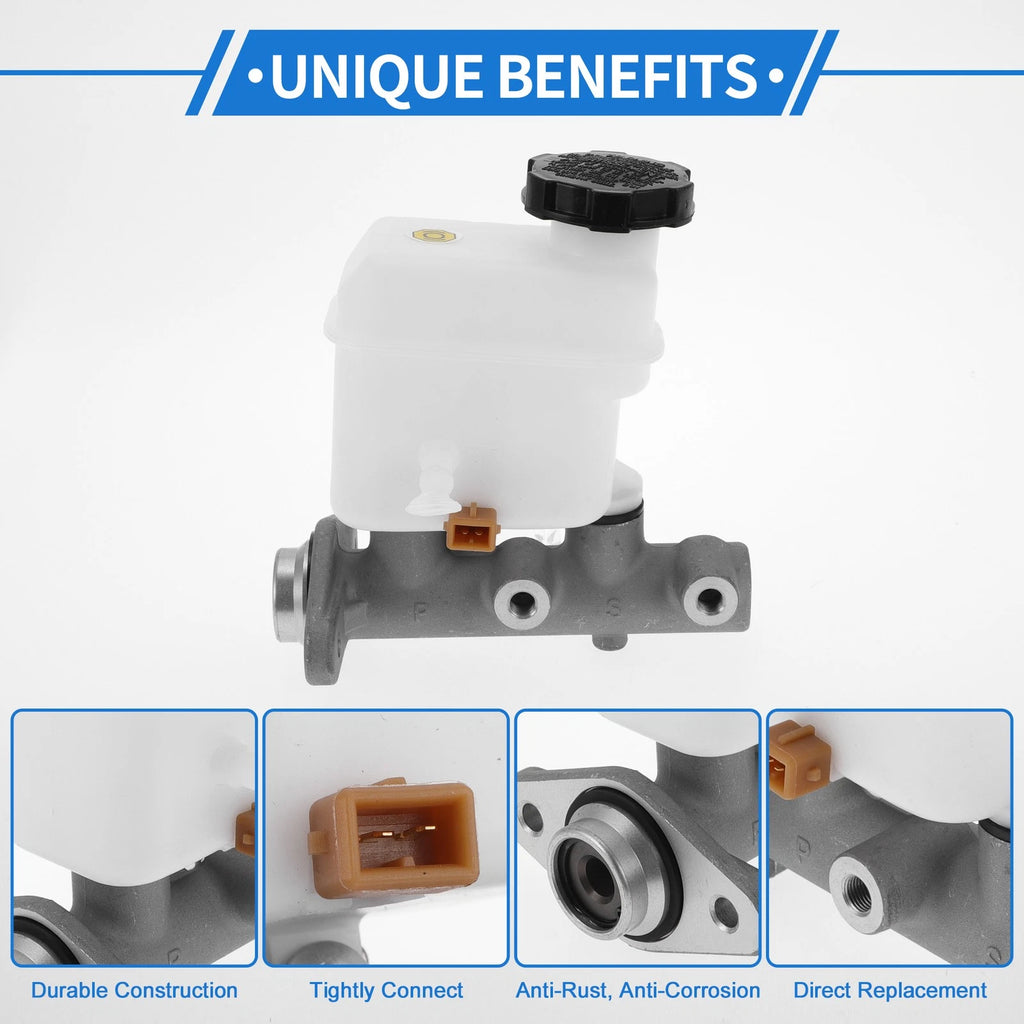Brake Master Cylinder with Reservoir No. 585103K200 for Hyundai Sonata (2006–2008)