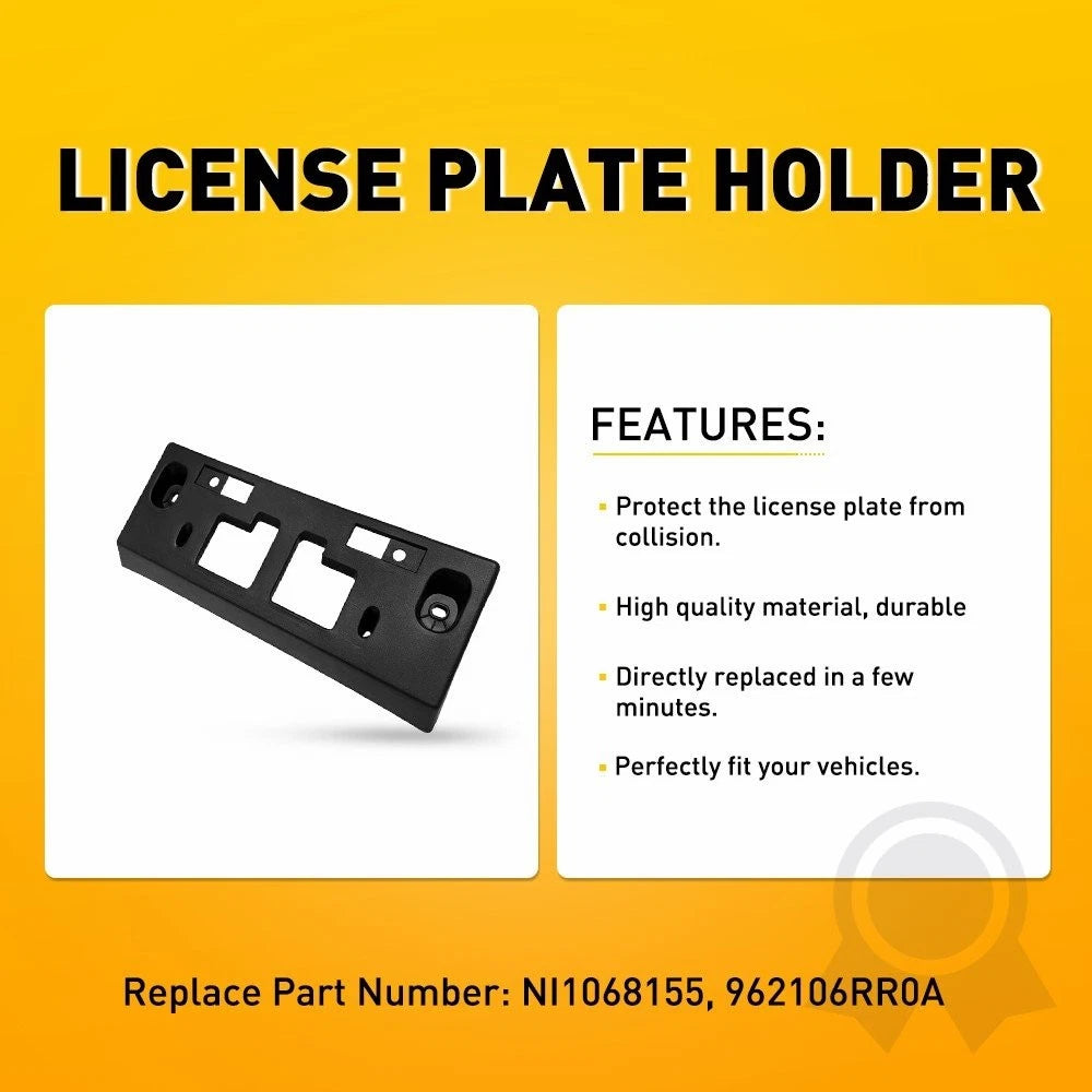 Front License Plate Bracket for Nissan Rogue (2021–2023)