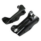 4X Black 4 Point Docking Hardware Kits for Harley Street Glide, Road King (2009–2013)