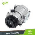 A/C Compressor with Clutch for BMW 323i 325i 328i 525i 530i 740i 750iL 840Ci 850i (1990–2005)