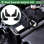 Mud Flaps Splash Guards for Hyundai Accent (2007–2010) W/ Mount Accessories