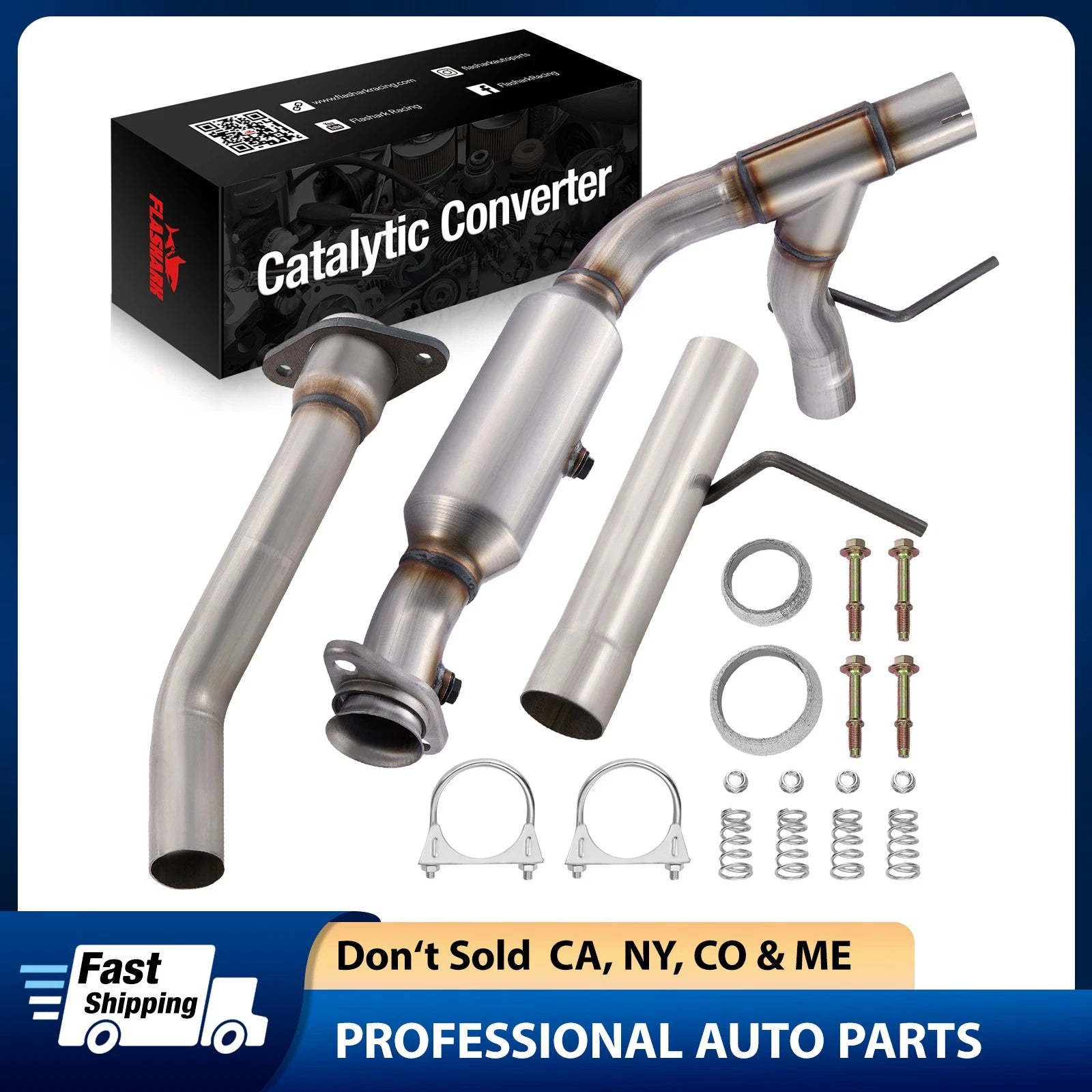 Passenger Right Catalytic Converter for Ford F150 (2011–2014)