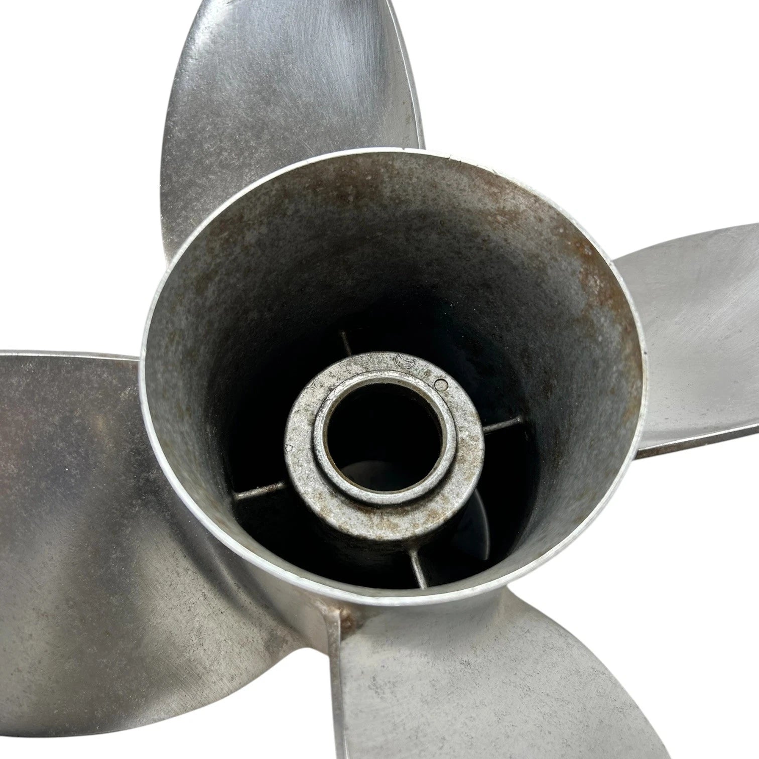 Set of 4 Bravo 1 SS Propellers for Mercury (15.25 x 24P, LH, 48-831911)