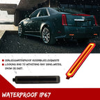 Smoke LED Rear Bumper Reflectors for Cadillac CTS, Buick Enclave