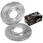 Front Brake Rotors + Disc Pads for Nissan Patrol Y60 (1981-1996)