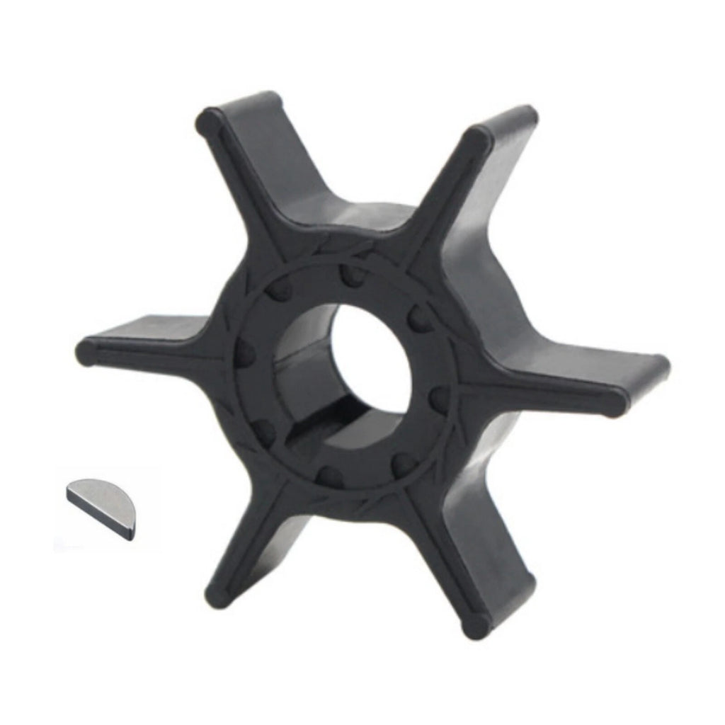 Water Pump Impeller with Key for Yamaha 8HP 9.9HP 15HP 20HP (63V-44352-01-00)