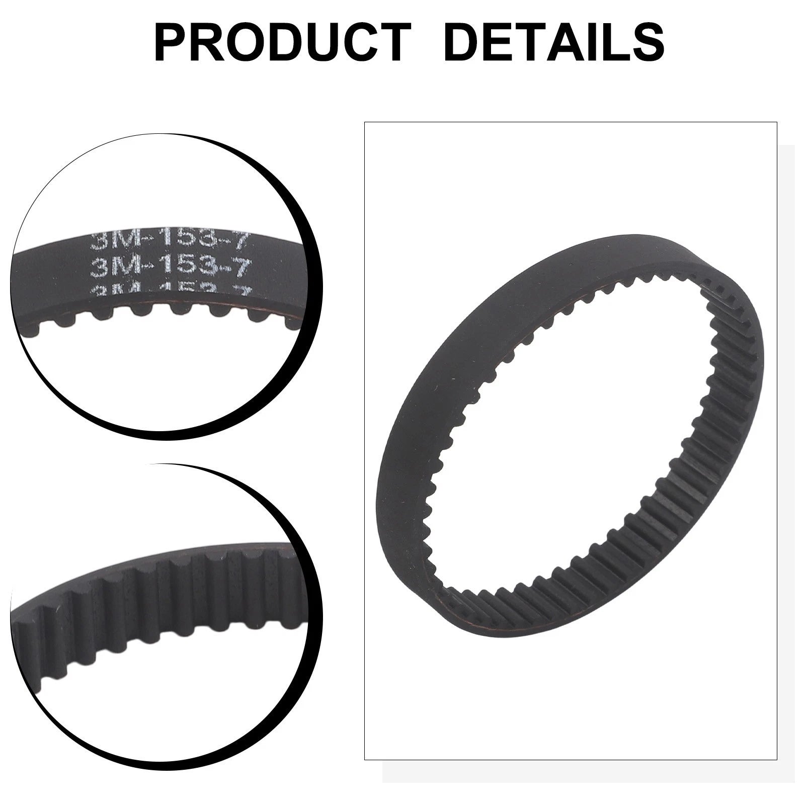 Set of 4 Vacuum Belts for Shark AZ2002 AZ2000 AZ2000W