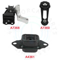 Set of 3 Engine Motor & Trans Mounts for Nissan Versa Note (2014–2017)