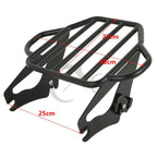 Backrest Sissy Bar Luggage Rack & 4 Point Docking for Harley Touring (2014–2024)