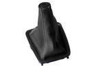Leather Manual Shift Boot Cover for Nissan Skyline R32 (1989–1993) Gray Stitch