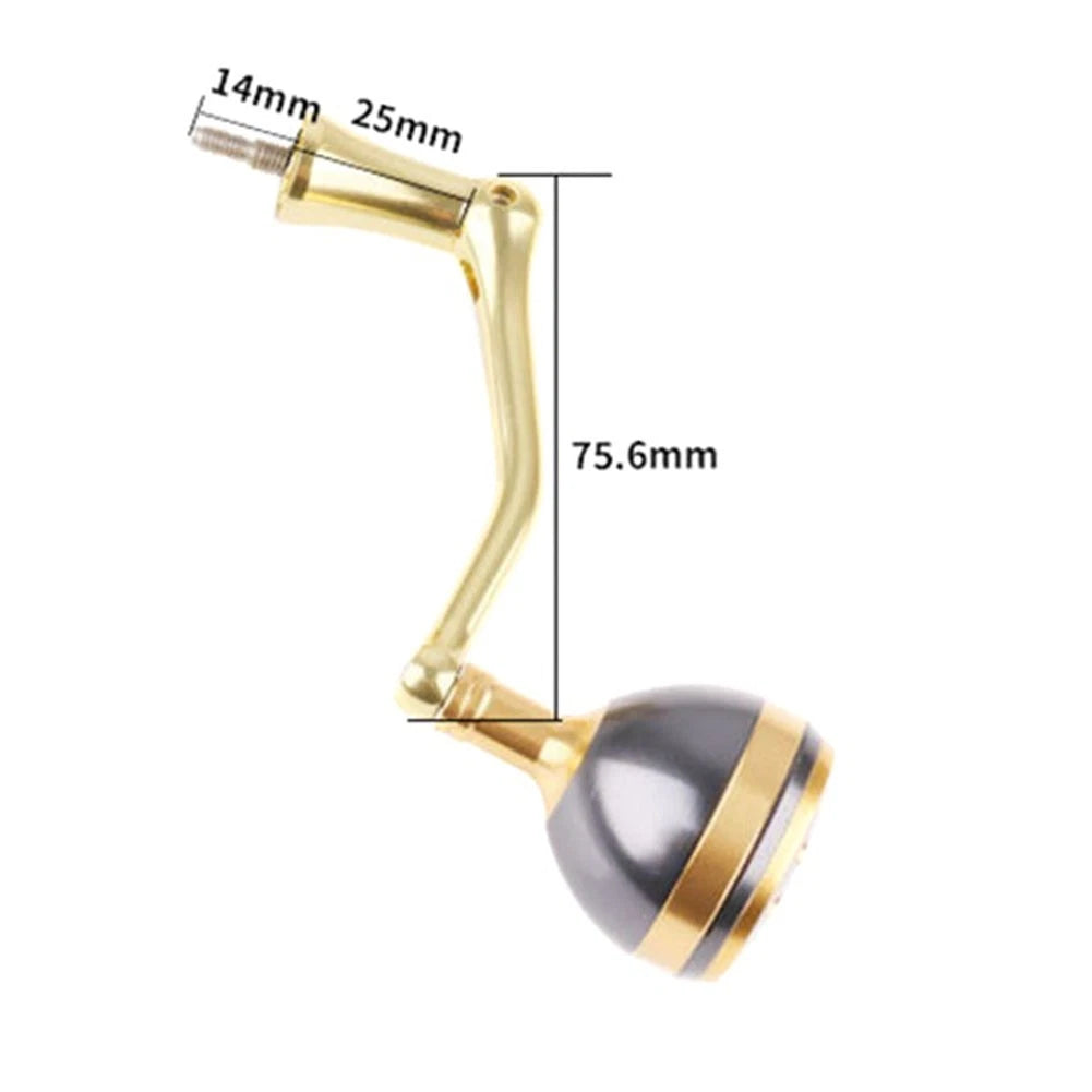 Fishing Reel Rocking Handle for Lightweight Aluminum Alloy (DIY Design)
