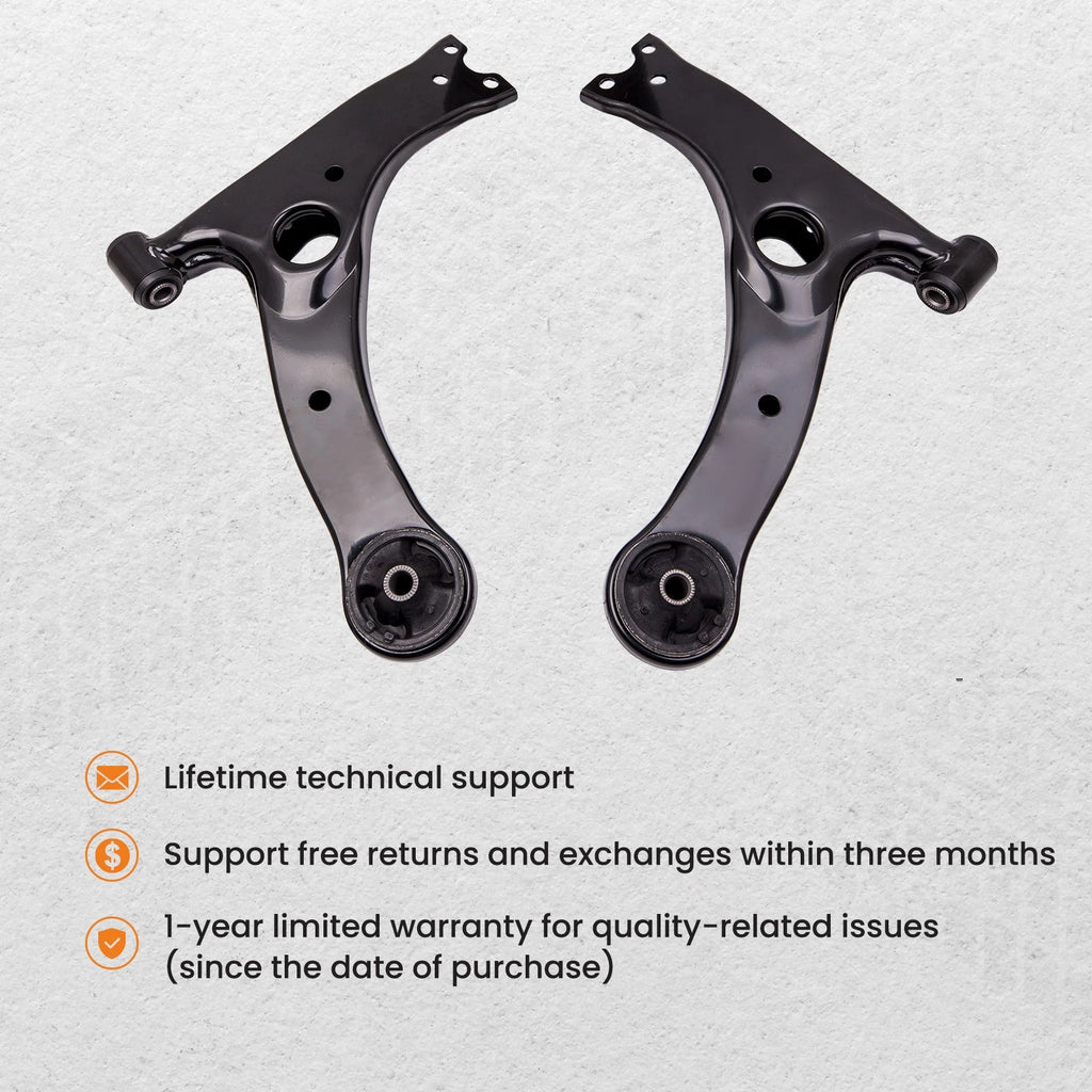 16pc Suspension Kit for Toyota Corolla (2003-2008) Front Rear Struts Control Arms