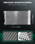 Aluminum AC Condenser for Mercedes-Benz C32 AMG (2002–2004) 3268