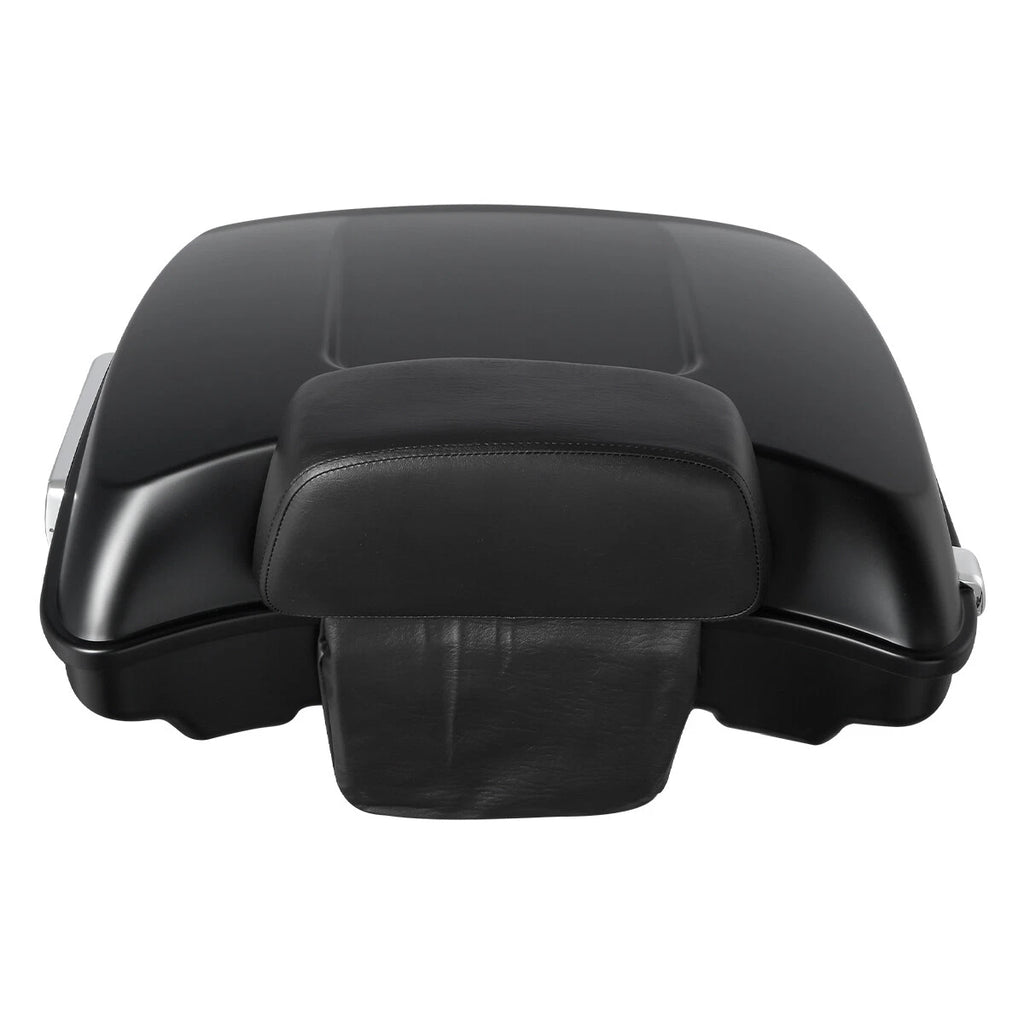 Matte Black Razor Trunk Pad Mount Rack for Harley Touring Street Glide (2014–2025)