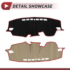 Dashboard Cover Mat for Toyota Raize (2013–2020) - Sun Protector Black Red