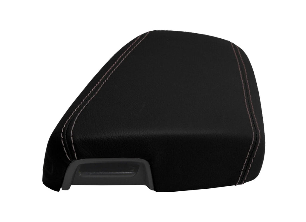 Center Console Lid Armrest Cover for Kia Optima (2011–2015) Gray Stitch