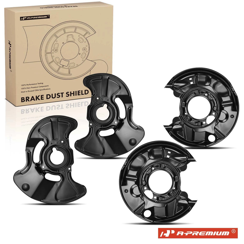 Brake Dust Shield Set for Mercedes-Benz C230 C240 C280 C320 (2000–2007)