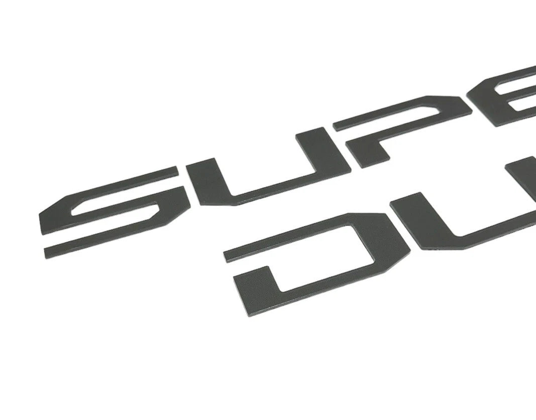 Hood Inserts Letters OEM Style for 2023-2025 Ford Super Duty