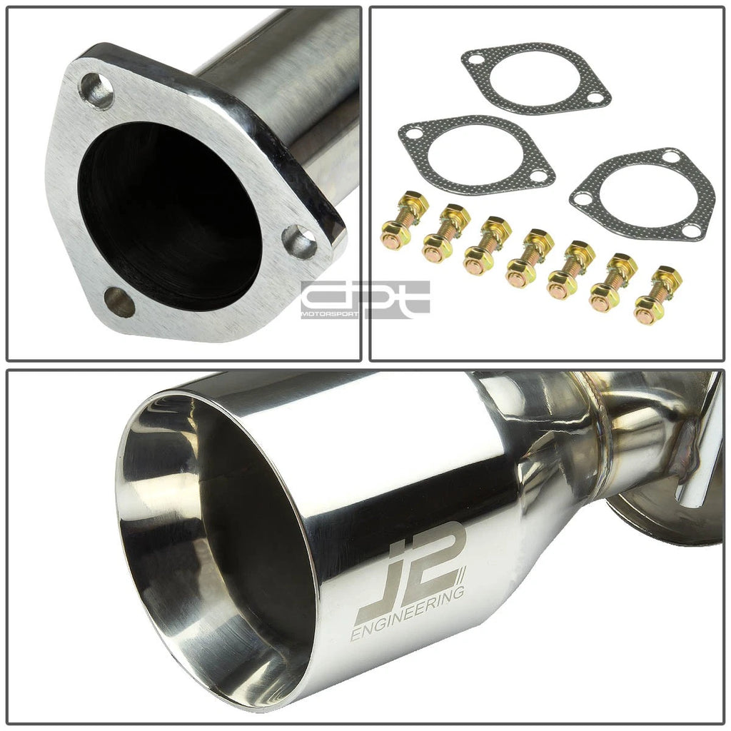 Catback Exhaust Muffler for Honda Civic Si FA5 (2007–2011) 4.5" Rolled Tip