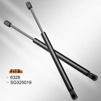2 Front Hood Lift Supports for Nissan Murano (2003–2007)
