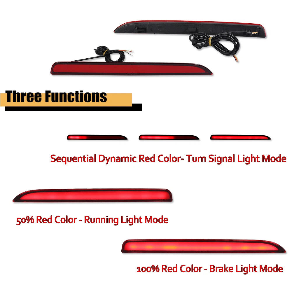 LED Red Rear Tail Light for Ford Explorer (2016–2019)