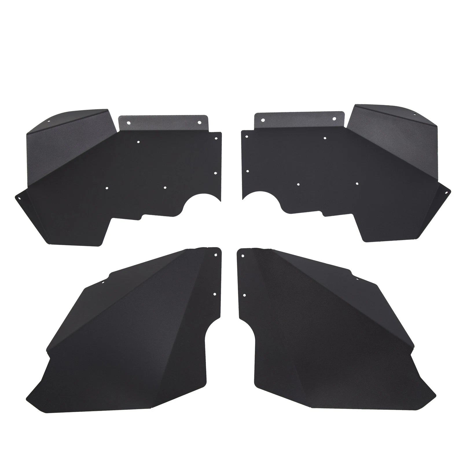 Aluminum Front Inner Fender Liners for Jeep Wrangler JK JKU (2007–2019)