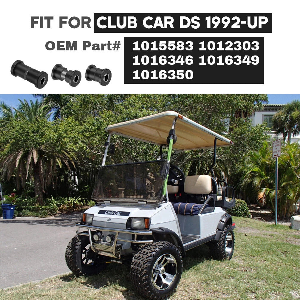 Bushing Kit for Club Car DS (All Years) - Front Rear Leaf Spring & A Arm