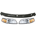 Wiper Cowl Grilles for Ford Mustang (1999–2000)