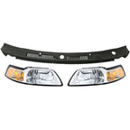 Wiper Cowl Grilles for Ford Mustang (1999–2000)