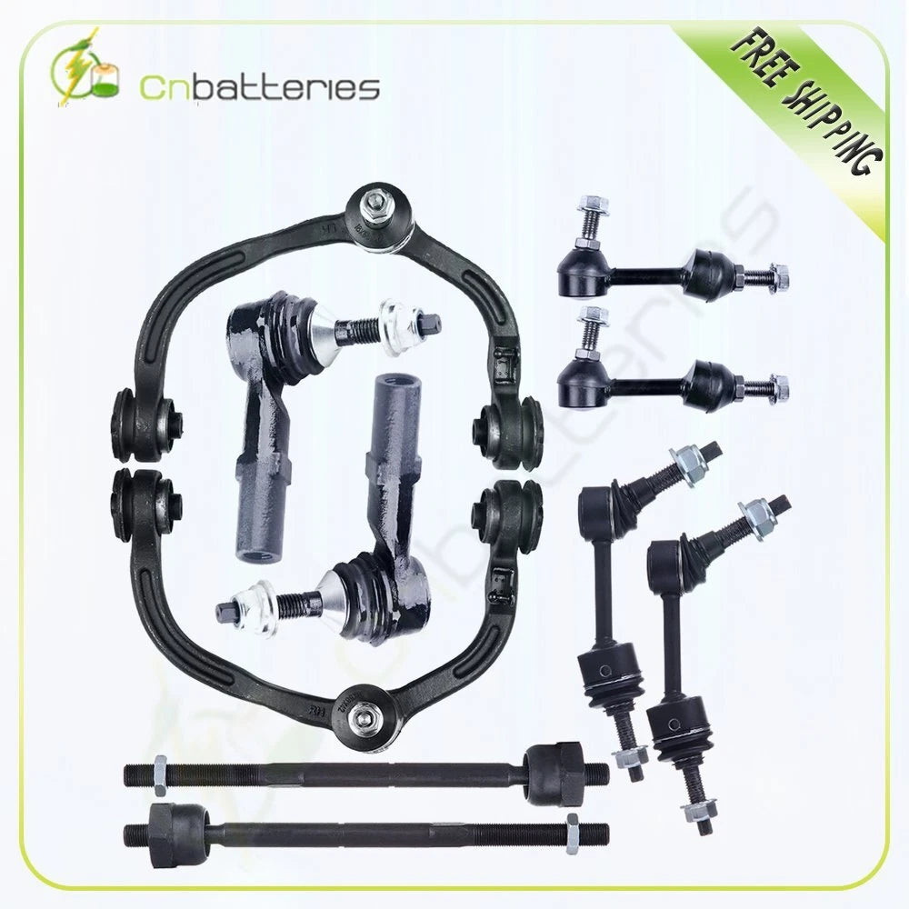 Set of 10 Front Upper Control Arms Sway Bars for Ford Expedition (2003–2004)