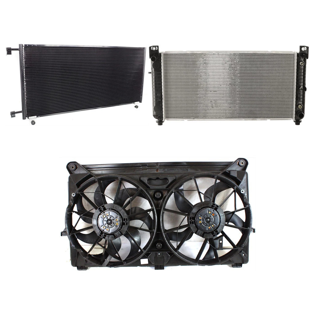 A/C Condenser for Chevy Suburban Yukon GMC Cadillac Escalade 1500