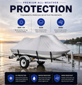 420D UV Reflective Jet Ski Cover for Bombardier Sea Doo GTX S 155 (2012–2017)