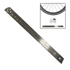Stainless Steel Spoke Measuring Ruler for Accurate Measurements (13 Inch)
